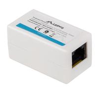 Lanberg Adaptador AD-RJ45-RJ45-OU6 CAT6 UTP RJ45 hembra/hembra Blanco