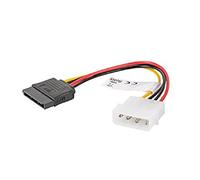Cable adaptador de alimentación SATA macho a hembra Molex (15 cm) - LANBERG