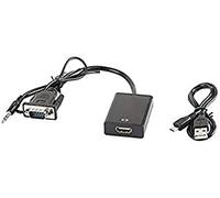 Lanberg Adapter VGA(M) + Audio -> HDMI(Ż)