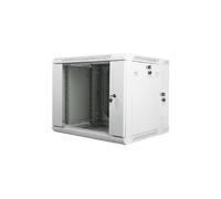 LANBERG Armario de instalación suspendida de dos secciones 19 9U 600X600mm gris - WF02-6609-10S