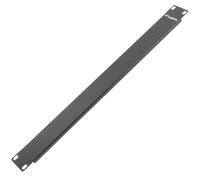 Panel ciego Lanberg AK-1401-B 19" 1U Metal Negro con tornillería incluida