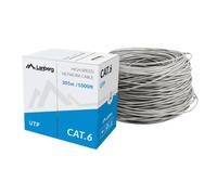 lanberg LCU6-10CC-0305-S Solid - Cable de red (cat. 6, 305 m), color gris