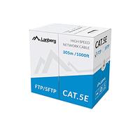 LANBERG Bobina Cat.5E FTP RJ45 Trenzado CCA AWG24 305M Gris
