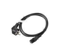 Lanberg - CA-C13C-10CC-0018-BK cable de transmisión Negro 1,8 m C13 acoplador CEE7/7