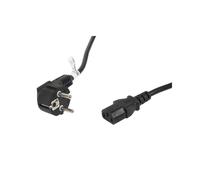 Cable de alimentacion lanberg schuko cee 7 - 7 a iec320 c13 10m