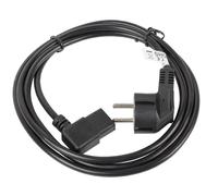 CABLE DE ALIMENTACION LANBERG SCHUKO CEE 7/7 A IEC320 C13 ACODADO 3M
