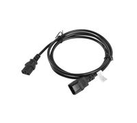 Cable alargador lanberg alimentacion cpu iec320 c13 h - iec320 c14 m vde 1.8m