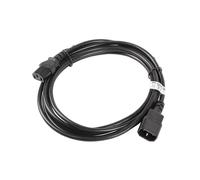 Cable alargador lanberg alimentacion cpu iec320 c13 h - iec320 c14 m vde 3m