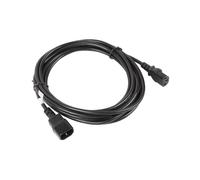 Cable alargador lanberg alimentacion cpu iec320 c13 h - iec320 c14 m vde 5m