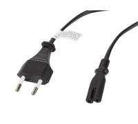 Cable de alimentación Lanberg CA-C7CA-10CC-0030-BK 3m C7 acoplador CEE7/16 negro
