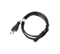 Lanberg - CA-C7CA-10CC-0030-BK cable de transmisión Negro 3 m C7 acoplador CEE7/16