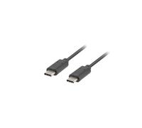 Lanberg - CA-CMCM-10CU-0005-BK cable USB USB 2.0 0,5 m USB C Negro