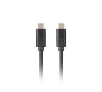 Lanberg ca-cmcm-32cu-0010-bk cable usb 1 m usb 3.2 gen 2 (3.1 gen 2) u