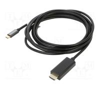 LANBERG CA-CMHD-10CU-0030-BK Adaptador