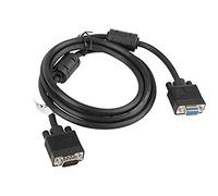 Cable lanberg vga macho hembra ferrita negro 1.8 m