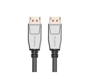 Lanberg ca-dpdp-20cu-0018-bk cable displayport 1,8 m negro, plata