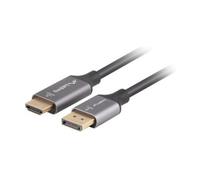 Cable Displayport(M) HDMI(M) 1M 4K CA-DPHD-20CU-0010-BK