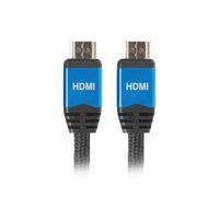 Cable HDMI Lanberg CA-HDMI-20CU-0018-BL 1,8 m 4K UHD 2.0 Macho/Macho Oro