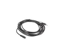 Cable estereo lanberg jack 3.5 mm macho - jack 3.5mm hembra 5m negro