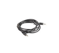 Lanberg - CA-MJMJ-10CC-0020-BK cable de audio 2 m 3,5mm Negro
