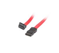 Lanberg - CA-SASA-12CU-0050-R cable de SATA 0,5 m SATA 7-pin Rojo