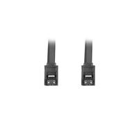 Lanberg Cable SATA CA-SASA-14CU-0050-BK SATA III 7 pines 0,5 m hembra a hembra Negro