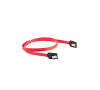 Lanberg - CA-SASA-14CU-0050-R cable de SATA 0,5 m SATA 7-pin Rojo