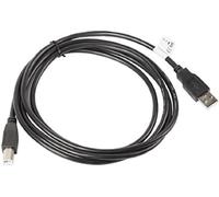 Lanberg CA-USBA-10CC-0018-BK - Cable USB-A 2.0 a USB-B macho/macho 1.8m Negro