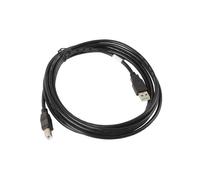Lanberg - CA-USBA-10CC-0030-BK cable USB USB 2.0 3 m USB B Negro