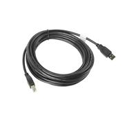 Lanberg - CA-USBA-10CC-0050-BK cable USB USB 2.0 5 m USB B Negro