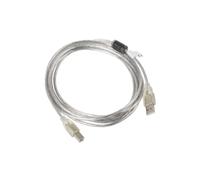 Cable impresora lanberg usb macho - usb macho ferrita 3m transparente