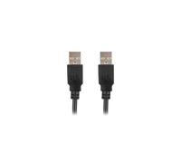 Lanberg - CA-USBA-20CU-0010-BK cable USB USB 2.0 1 m Negro
