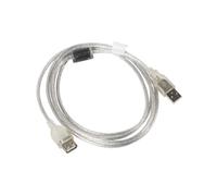 Lanberg - CA-USBE-12CC-0018-TR cable USB USB 2.0 1,8 m USB A Transparente