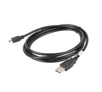 Lanberg ca-usbk-10cc-0018-bk cable usb 1,8 m usb 2.0 mini-usb a usb a