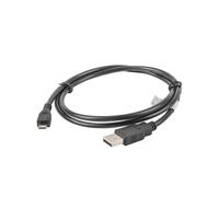 Lanberg ca-usbm-10cc-0010-bk cable usb 1 m usb 2.0 micro-usb b usb a n