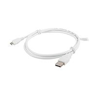 lanberg CA-USBM-10CC-0010-W - Cable Micro USB a USB-A 2.0 macho/macho 1m Blanco