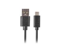 Lanberg ca-usbo-20cu-0005-bk cable usb 0,5 m usb 2.0 usb c usb a negro