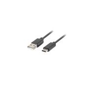 Lanberg - CA-USBO-20CU-0005-BK cable USB USB 2.0 0,5 m USB C USB A Negro