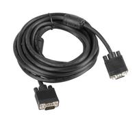 Lanberg Cable VGA CA-VGAC-10CC-0050-B macho/macho 5 m con ferrita negro
