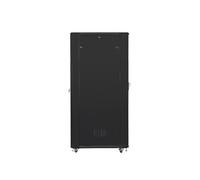 Lanberg Cabinet Rack FF01-8242-12B (42U; 19''; 2047MM / 800MM / 1200 MM; Standing; Glass; 800 KG; Black Color)