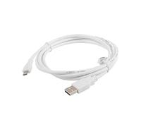 LANBERG CABLE CA-USBM-10CC-0018-W USB MACHO A MICRO USB MACHO,BLANCO,1.8 METROS