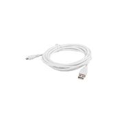 LANBERG CABLE CA-USBM-10CC-0030-W USB MACHO A MICRO USB MACHO,BLANCO,3 METROS