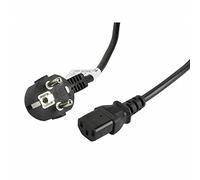 Lanberg Cable DE ALIMENTACIÓN CA-C13C-11CC-0030-BK Conectores SCHUKO / IEC320 C13 3 Metros