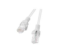 CABLE RED LANBERG LATIGUILLO CAT.5E UTP 15M GRIS FLUKE PASSED