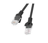 LANBERG CABLE DE RED PCU6-10CC-1000-BK,RJ45,UTP,CAT 6,10M,NEGRO 10m Negro