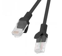 Lanberg Cable de Red RJ45 UTP Cat.5e 1m Negro