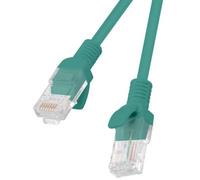 Lanberg Cable de Red RJ45 UTP Cat.5e 50cm Verde