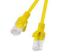 Latiguillo rj45 lanberg cat.6 utp 1m fluke passed amarillo