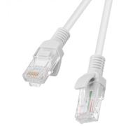 Lanberg Cable de red PCU6-10CC-0025-S – RJ45 UTP Cat6 0,25 m Gris