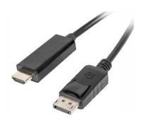 Lanberg Cable DisplayPort V1.1 a HDMI Macho/Macho 3m Negro